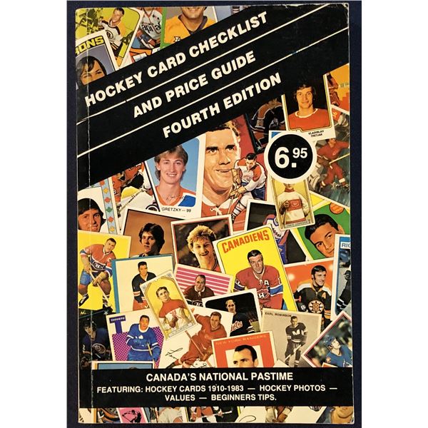 1983 HOCKEY CARD PRICELIST & GUIDE - 4th EDITION