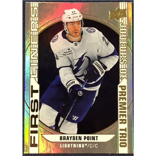 2026-27 UPPER DECK NHL FIRST LINERS BRAYDEN POINT