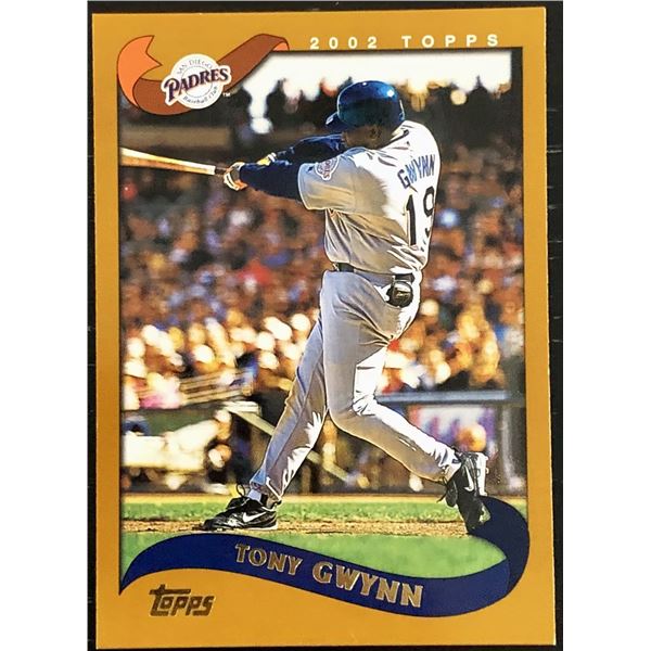 2002 TOPPS TONY GWYNN (HOF)