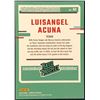 Image 2 : 2023 DONRUSS LUISANGEL ACUNA ROOKIE CARD