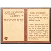 Image 2 : 1967 PHILADELPHIA CHEWING GUM CARL LOCKHART
