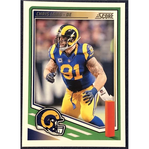 2025 SCORE NFL FOOTBALL CHRIS LONG