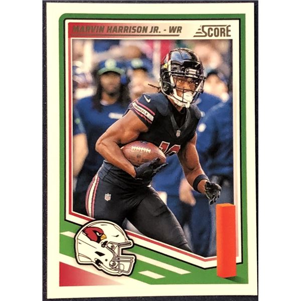 2025 SCORE NFL FOOTBALL MARVIN HARRISON JR. ROOKIE CARD