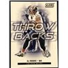 Image 1 : 2025 SCORE NFL FOOTBALL THROWBACKS DJ MOORE
