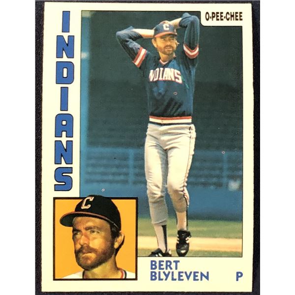1984 O-PEE-CHEE BERT BLYLEVEN (HOF)