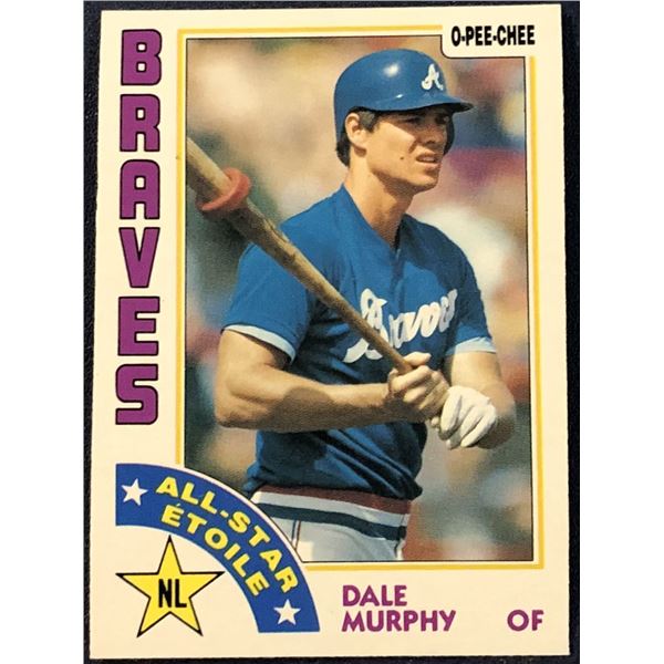 1984 O-PEE-CHEE DALE MURPHY