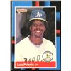Image 1 : 1988 DONRUSS  LUIS POLONIA ROOKIE CARD