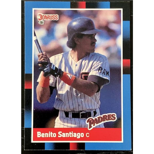 1988 DONRUSS BENITO SANTIAGO