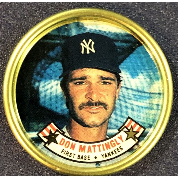 1988 TOPPS BASEBALL COIN - DON MATTINGLY