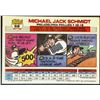 Image 2 : 1988 TOPPS MIKE SCHMIDT (HOF)
