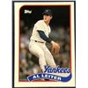 Image 1 : 1989 TOPPS BASEBALL AL LEITER ROOKIE CARD