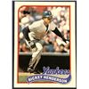 Image 1 : 1989 TOPPS BASEBALL RICKEY HENDERSON (HOF)