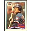 Image 1 : 1989 TOPPS BASEBALL RYNE SANDBERG (HOF)