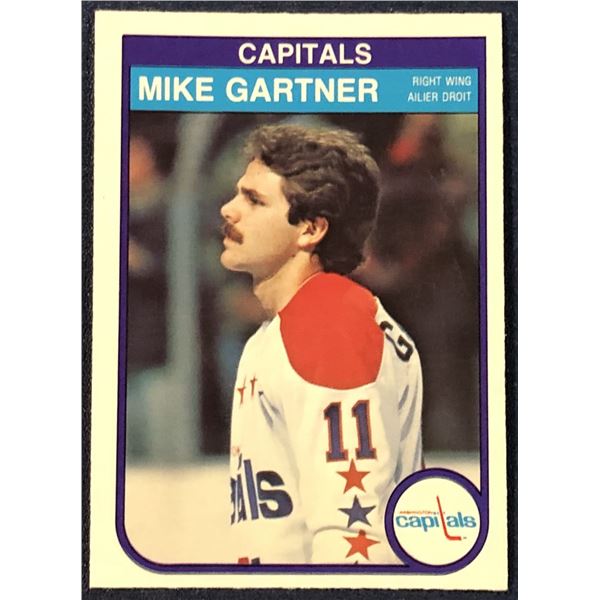 1982-83 O-PEE-CHEE NHL MIKE GARTNER (HOF)
