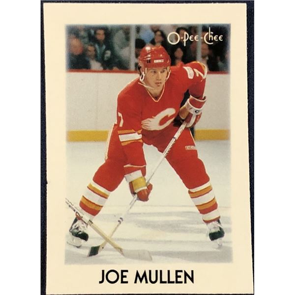 1987-88 O-PEE-CHEE NHL MINI - JOE MULLEN (HOF)