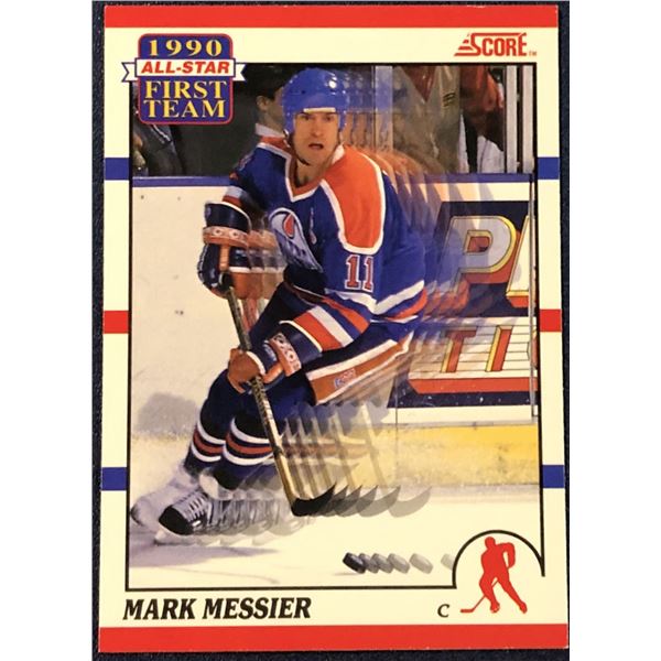 1990-91 SCORE NHL MARK MESSIER (HOF)