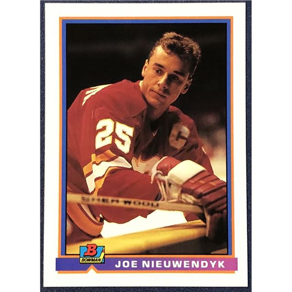 1991-92 BOWMAN NHL JOE NIEUWENDYK (HOF)