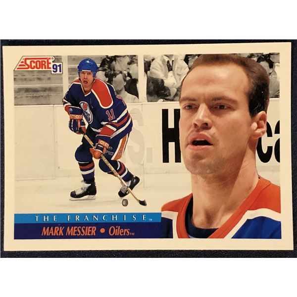 1991-92 CANADIAN SCORE NHL MARK MESSIER (HOF)