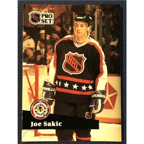 1991-92 PRO SET NHL JOE SAKIC (HOF)