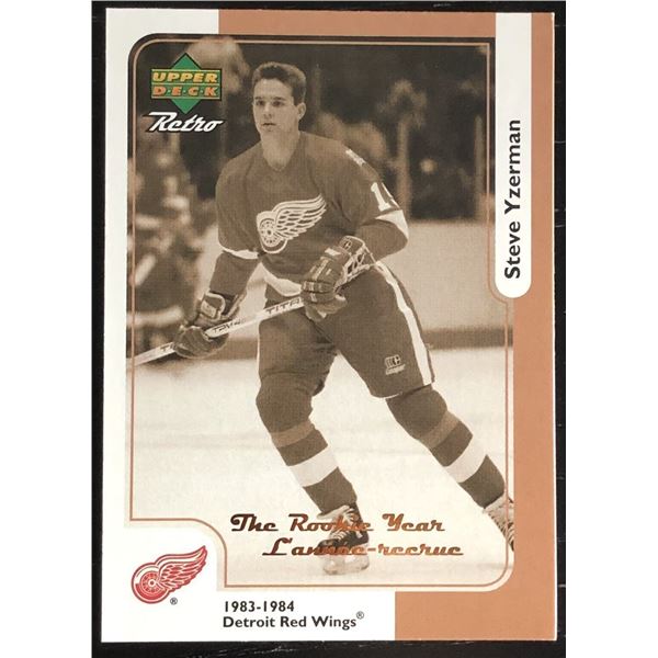 1999-2000 UPPER DECK RETRO STEVE YZERMAN (HOF)