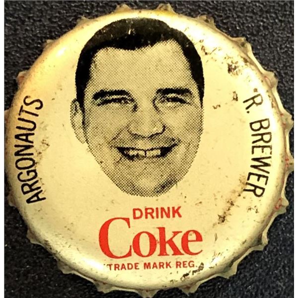 1965 COCA COLA CFL BOTTLE CAPS - RON BREWER