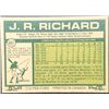 Image 2 : 1977 O-PEE-CHEE J.R. RICHARD
