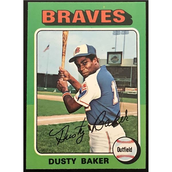 1975 TOPPS MINI DUSTY BAKER