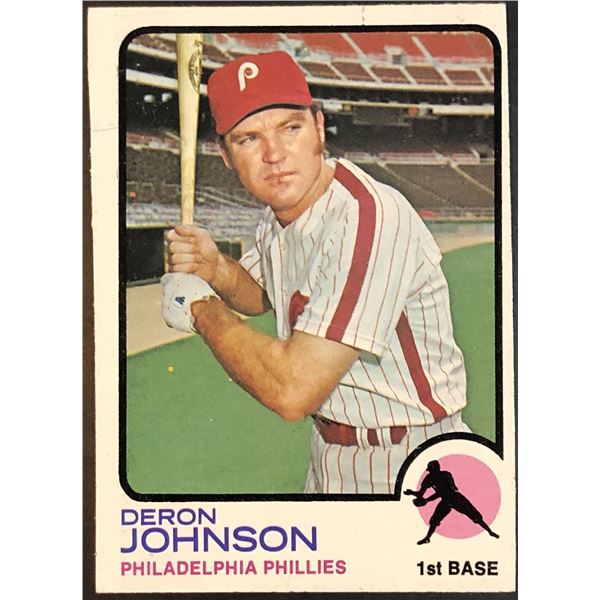 1973 TOPPS HIGH NUMBERS - DERON JOHNSON