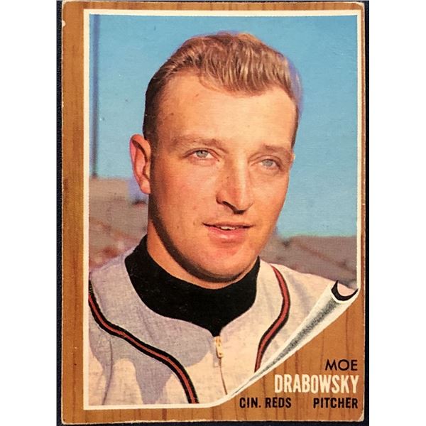1962 TOPPS MOE DRABOWSKY