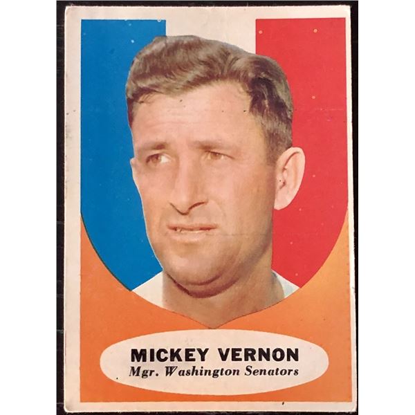 1961 TOPPS MICKEY VERNON
