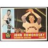 Image 1 : 1960 TOPPS JOHN ROMONOSKY