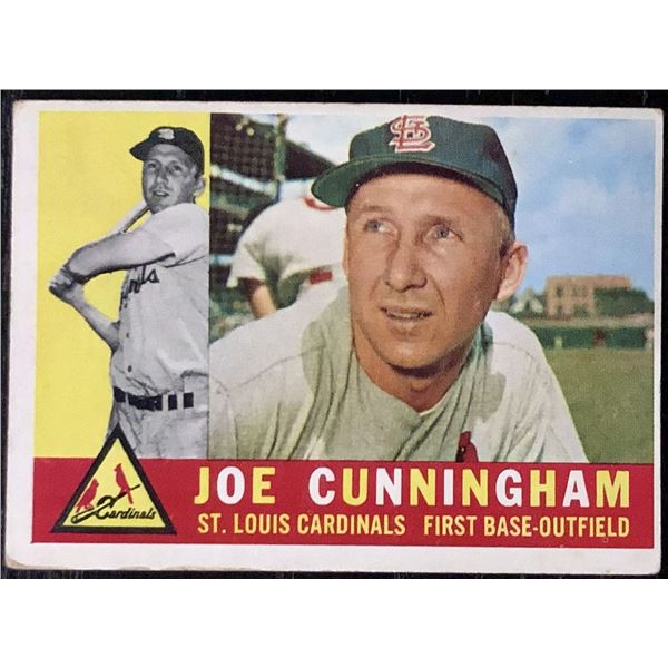 1960 TOPPS JOE CUNNINGHAM