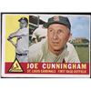 Image 1 : 1960 TOPPS JOE CUNNINGHAM