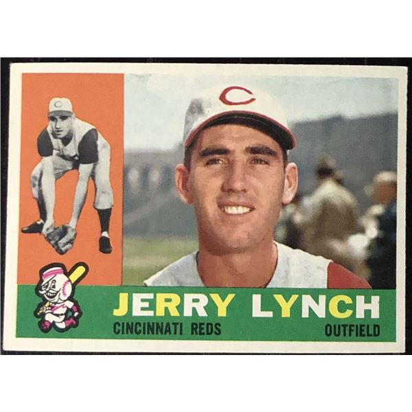 1960 TOPPS GRAY BACKS JERRY LYNCH
