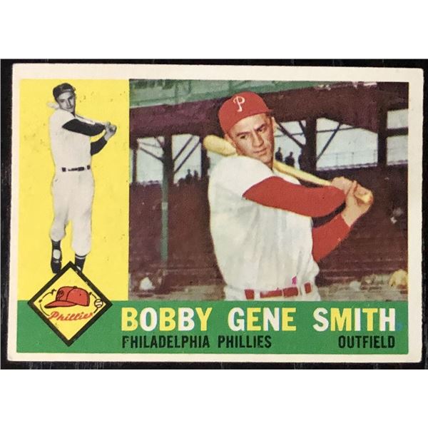 1960 TOPPS GRAY BACKS BOBBY GENE SMITH