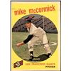 Image 1 : 1959 TOPPS GRAY BACKS MIKE McCORMICK