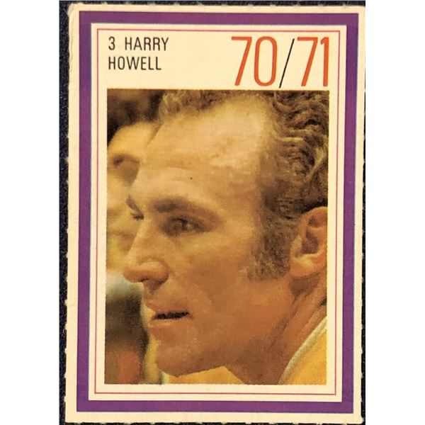 1970-71 ESSO NHL HARRY HOWELL (HOF)