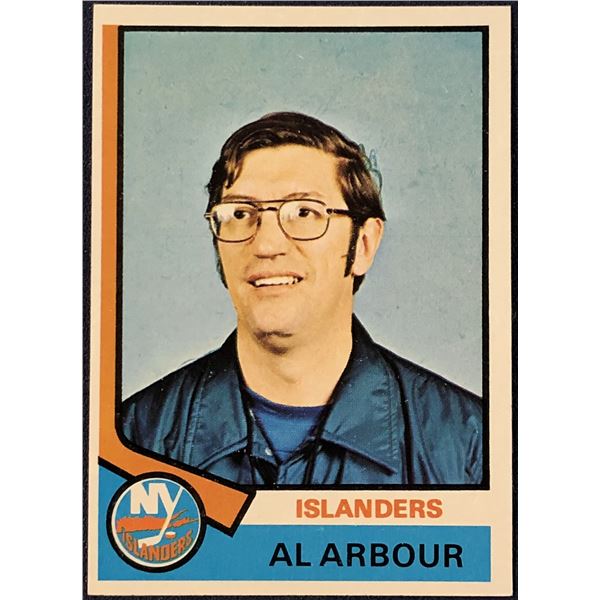 1974-75 TOPPS NHL AL ARBOUR (HOF)