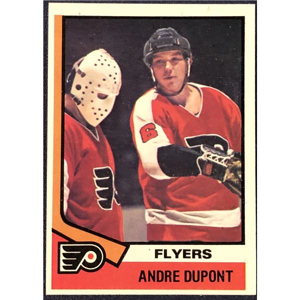 1974-75 TOPPS NHL ANDRE DUPONT