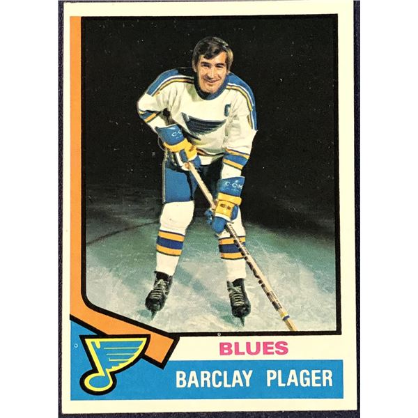 1974-75 TOPPS NHL BARCLAY PLAGER