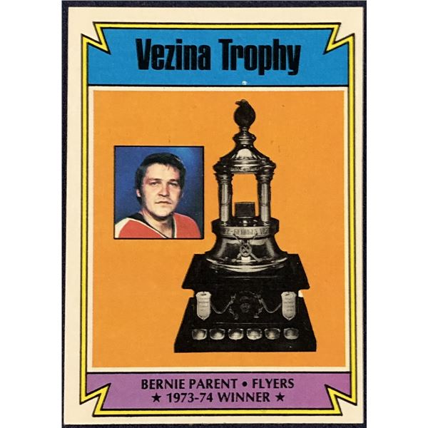 1974-75 TOPPS NHL BERNIE PARENT (HOF)
