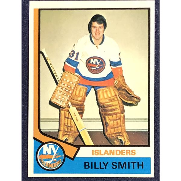 1974-75 TOPPS NHL BILLY SMITH (HOF)