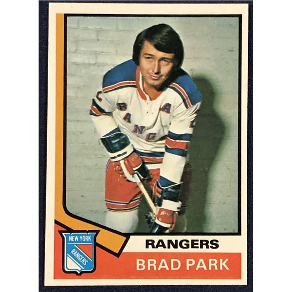 1974-75 TOPPS NHL BRAD PARK (HOF)