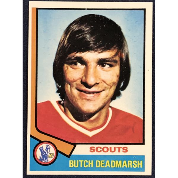 1974-75 TOPPS NHL BUTCH DEADMARSH