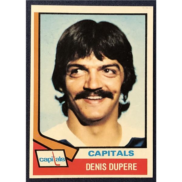 1974-75 TOPPS NHL DENIS DUPERE