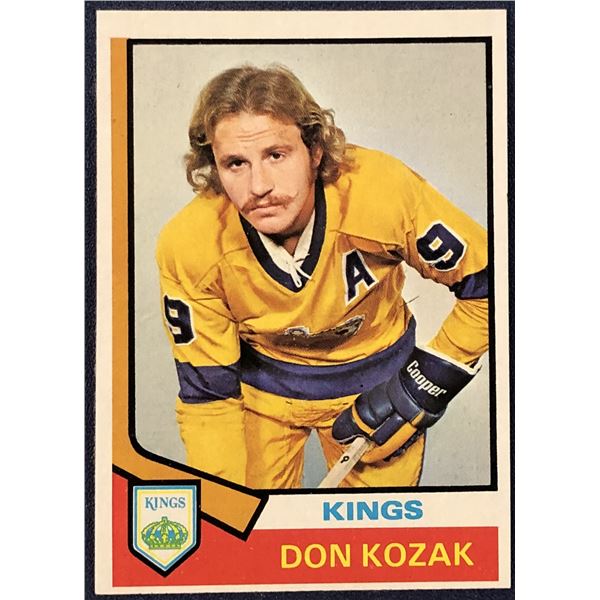 1974-75 TOPPS NHL DON KOZAK