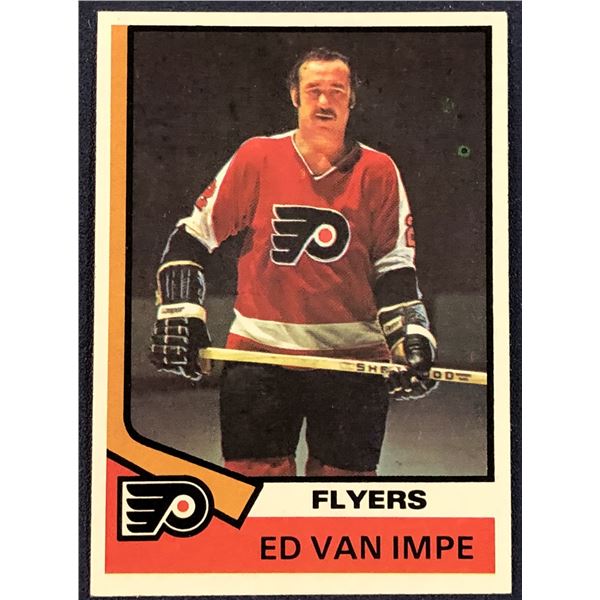 1974-75 TOPPS NHL ED VAN IMPE