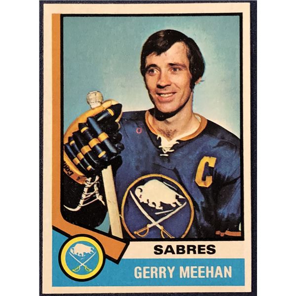 1974-75 TOPPS NHL GERRY MEEHAN