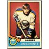 Image 1 : 1974-75 TOPPS NHL JIM LORENTZ