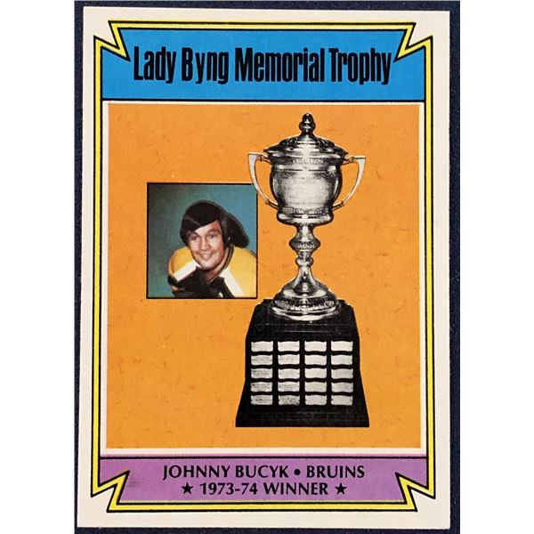 1974-75 TOPPS NHL JOHNNY BUCYK (HOF)